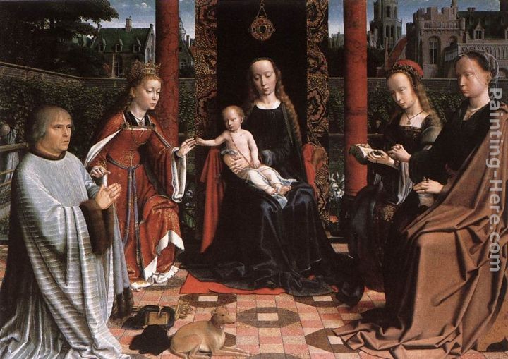 Gerard David The Mystic Marriage of St Catherine